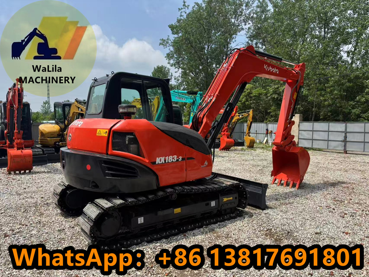 Kubota Kx183 - Mini bager: slika 4 Kubota Kx183 - Mini bager: slika 4