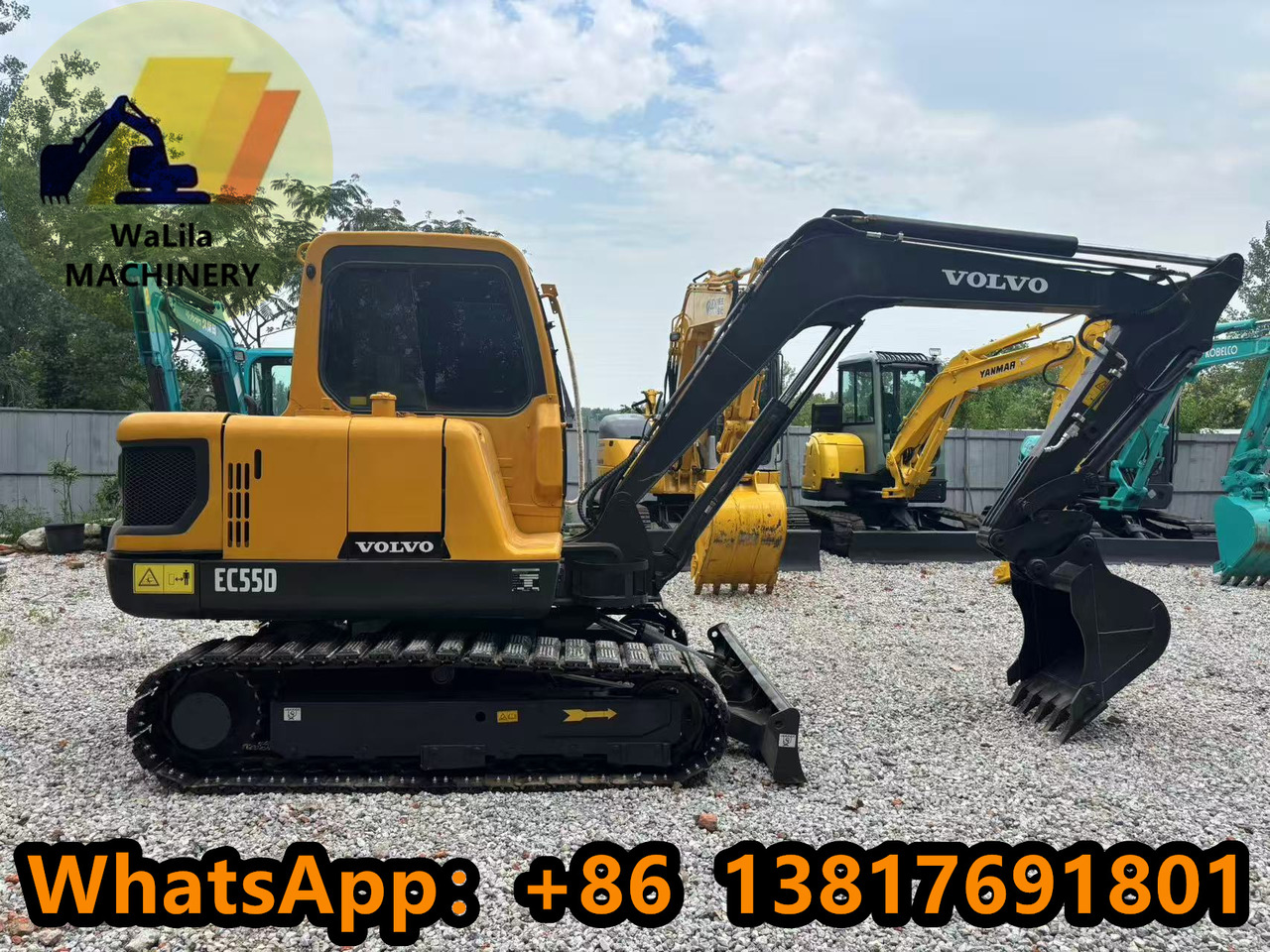 Volvo EC55D - Mini bager: slika 1 Volvo EC55D - Mini bager: slika 1