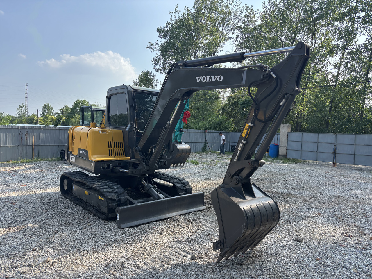 Volvo EC55D Rubber track lizing Volvo EC55D Rubber track: slika 7