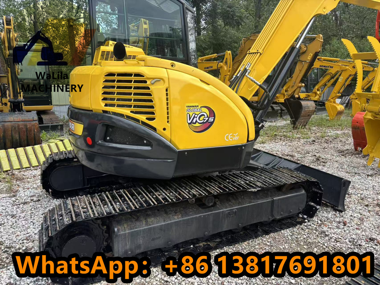 YANMAR VIO 75 - Bager goseničar: slika 4 YANMAR VIO 75 - Bager goseničar: slika 4
