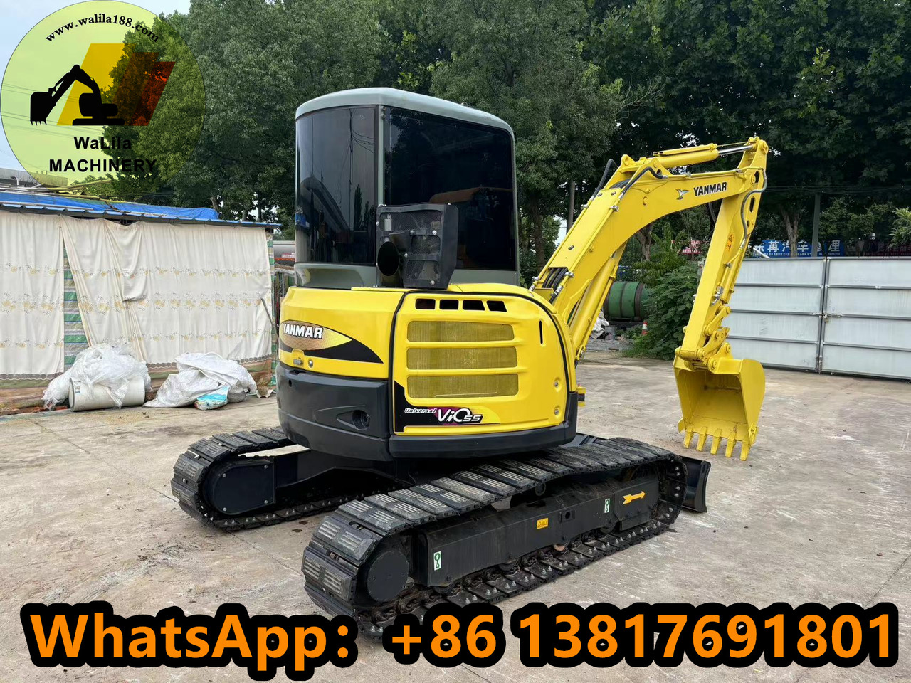 Mini bager Yanmar Vio 55 Vio55: slika 9