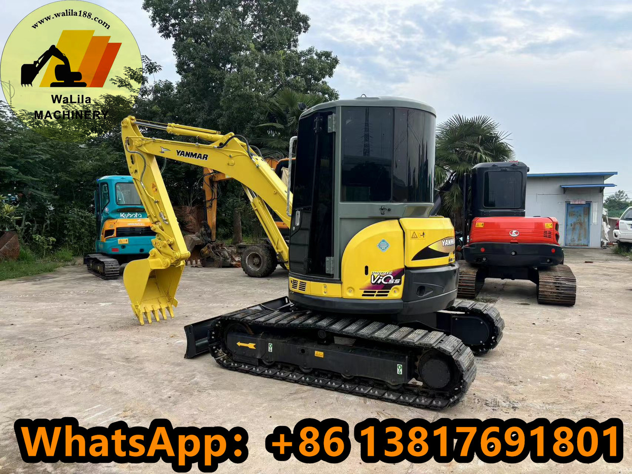 Yanmar Vio 55 Vio55 - Mini bager: slika 1 Yanmar Vio 55 Vio55 - Mini bager: slika 1