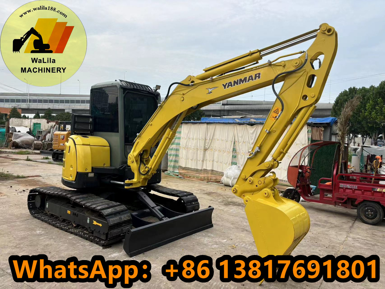 Yanmar Vio 55 Vio55 - Mini bager: slika 3 Yanmar Vio 55 Vio55 - Mini bager: slika 3