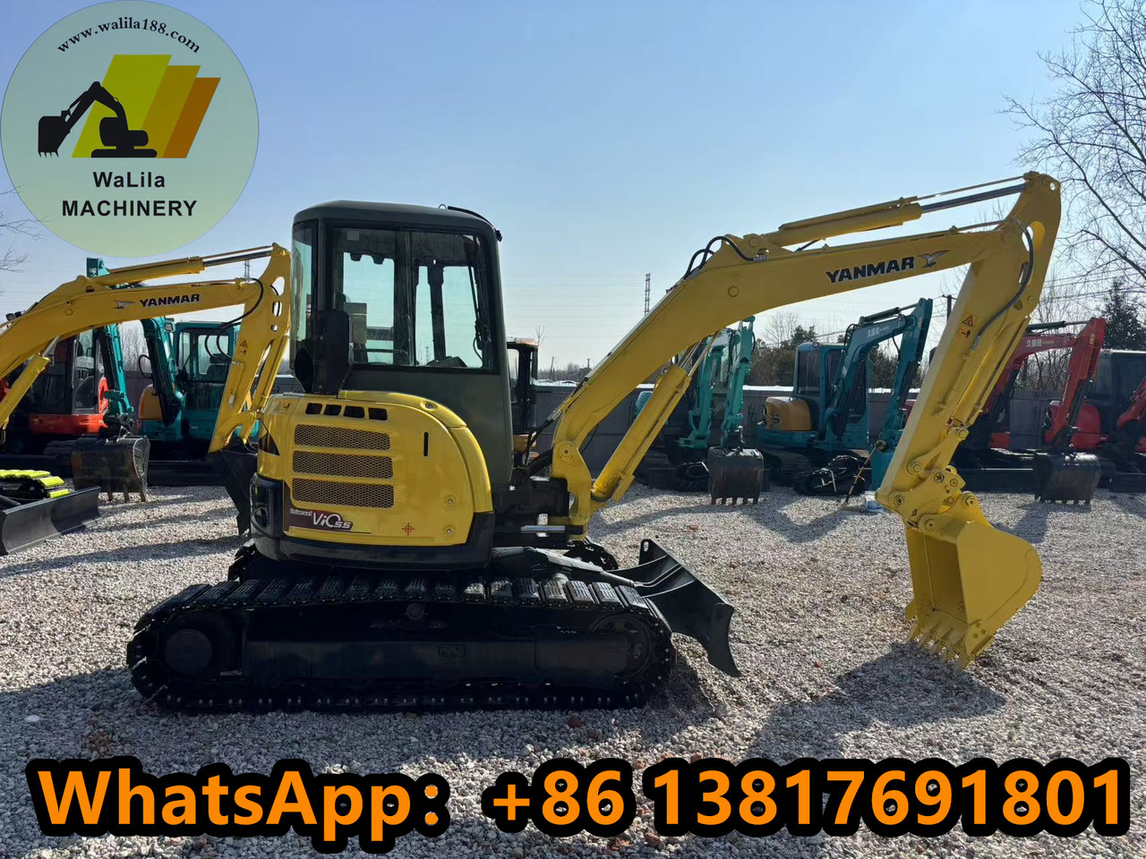 Yanmar Vio 55 Vio55 - Mini bager: slika 3 Yanmar Vio 55 Vio55 - Mini bager: slika 3