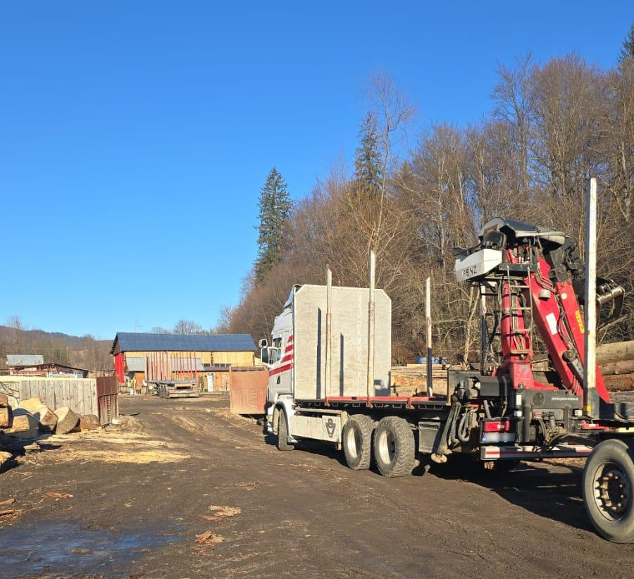 Tovornjak za prevoz lesa, Tovornjak z dvigalom za transport lesa SCANIA R560 V8: slika 6