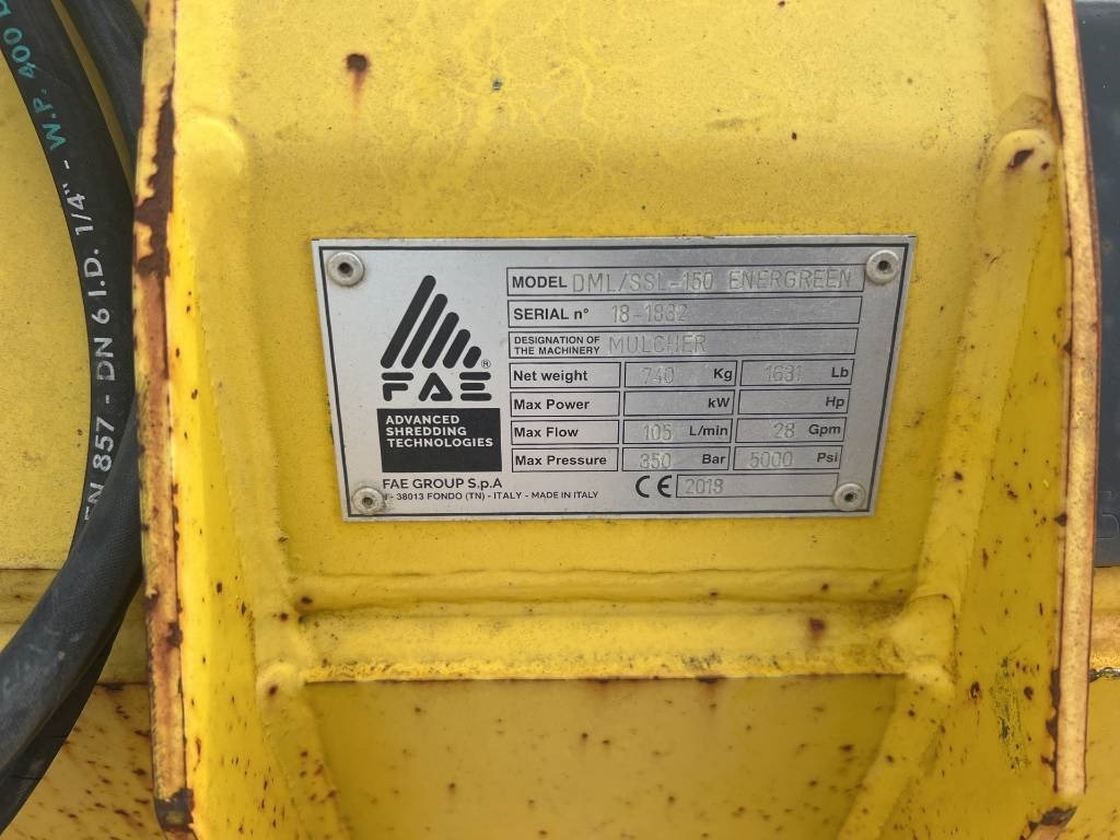 FAE DML-SSL150 - Gozdarski mulčer: slika 4 FAE DML-SSL150 - Gozdarski mulčer: slika 4