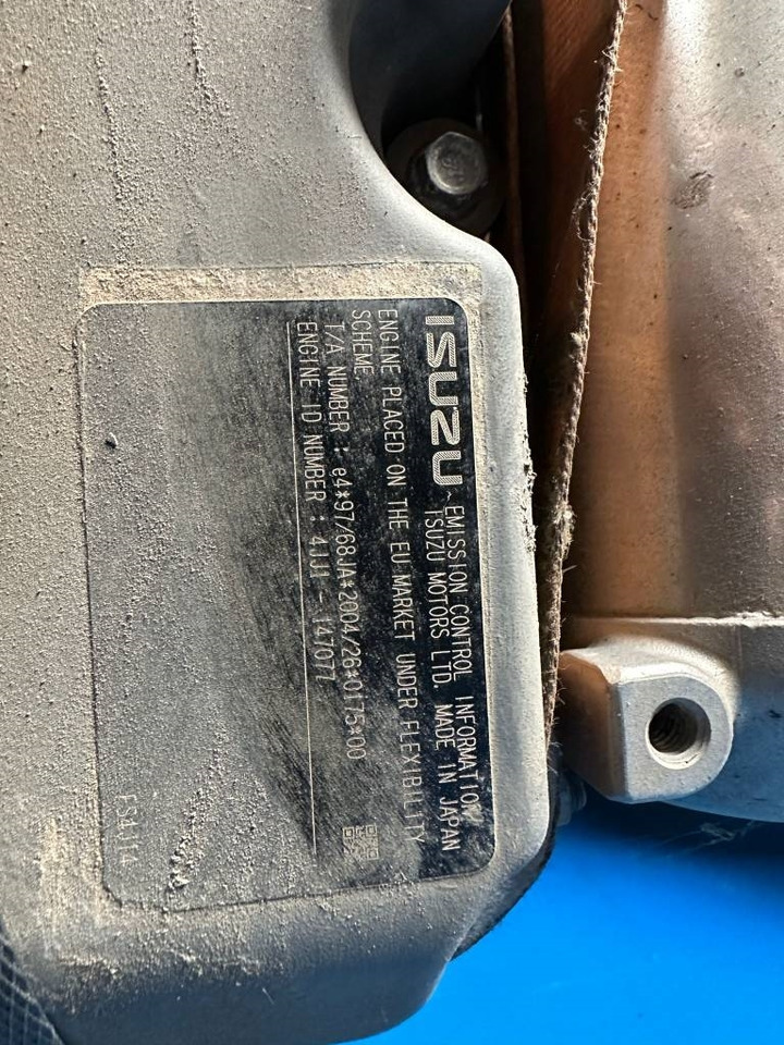 Isuzu 4JJ ENGINE - Motor za Gradbeni stroj: slika 3 Isuzu 4JJ ENGINE - Motor za Gradbeni stroj: slika 3