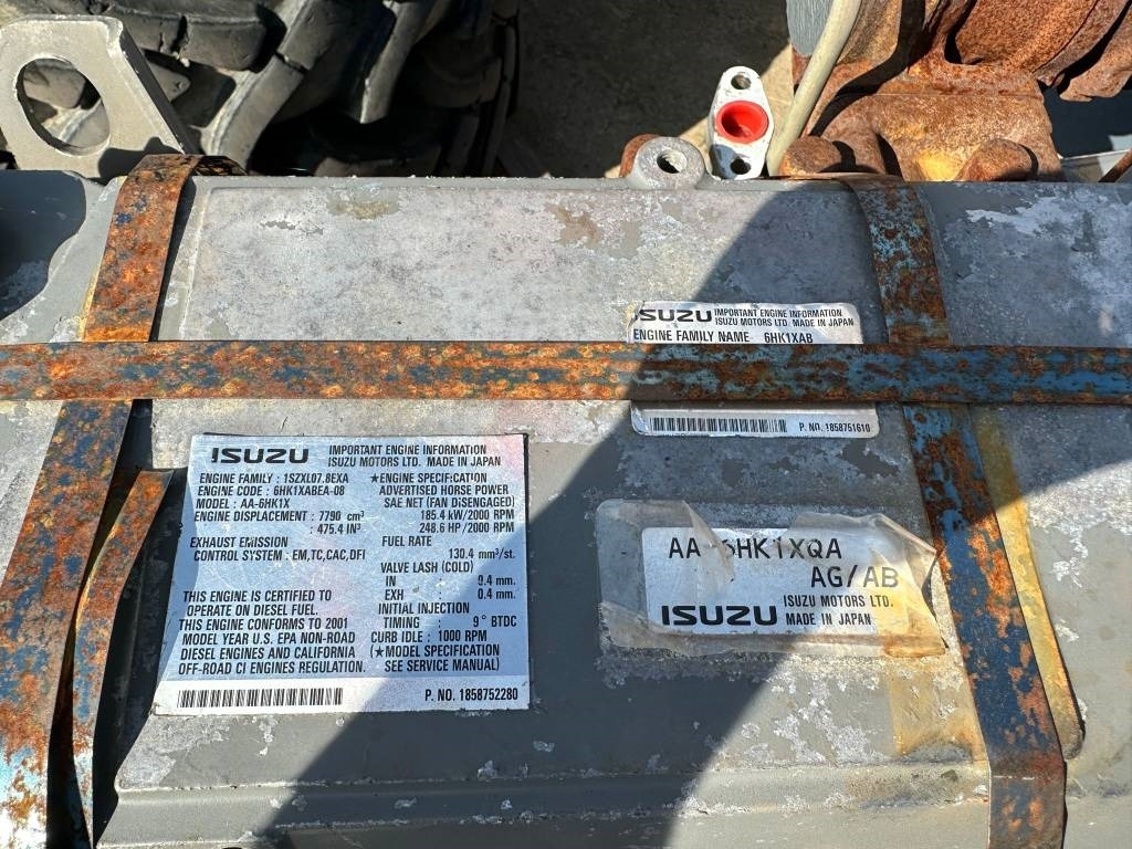 Isuzu AA-6HK1X ENGINE - Motor za Gradbeni stroj: slika 4 Isuzu AA-6HK1X ENGINE - Motor za Gradbeni stroj: slika 4