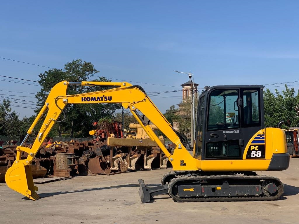Komatsu PC58-8 - Mini bager: slika 2 Komatsu PC58-8 - Mini bager: slika 2