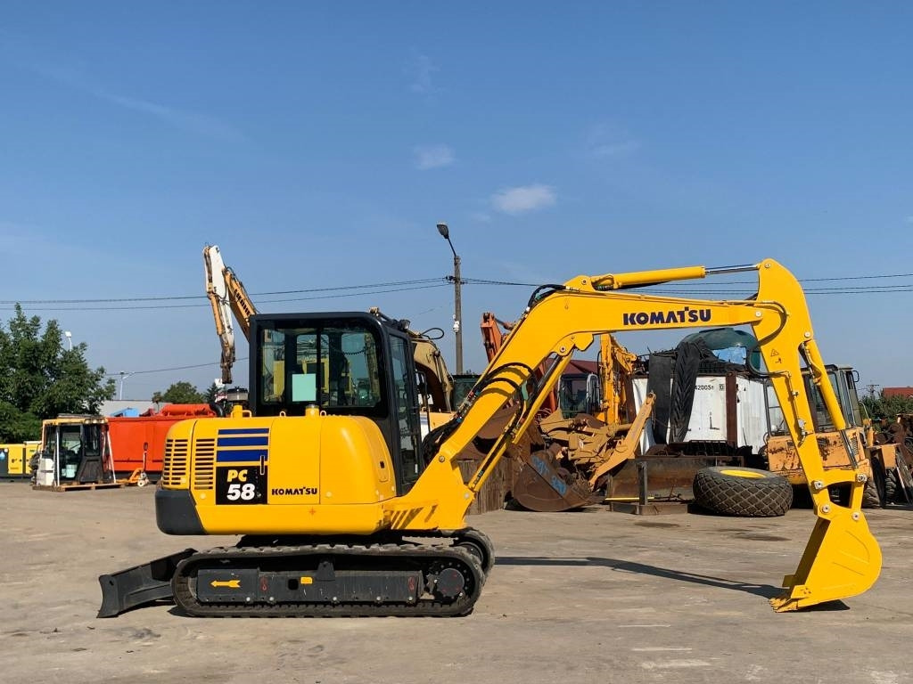 Komatsu PC58-8 - Mini bager: slika 5 Komatsu PC58-8 - Mini bager: slika 5