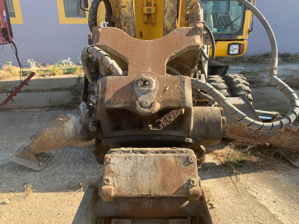 Bager na kolesih Komatsu PW180-E0+Engcon Rototilt: slika 8