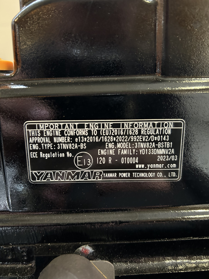 Yanmar 3TNV82A - Motor za Gradbeni stroj: slika 5 Yanmar 3TNV82A - Motor za Gradbeni stroj: slika 5