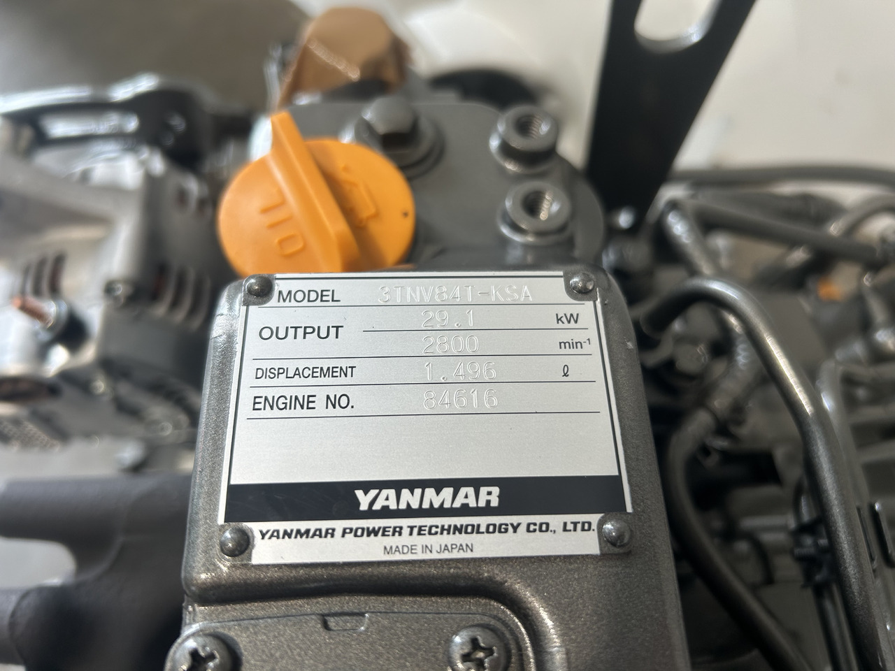 Nov Motor za Bager Yanmar 3TNV84T: slika 9 Nov Motor za Bager Yanmar 3TNV84T: slika 9