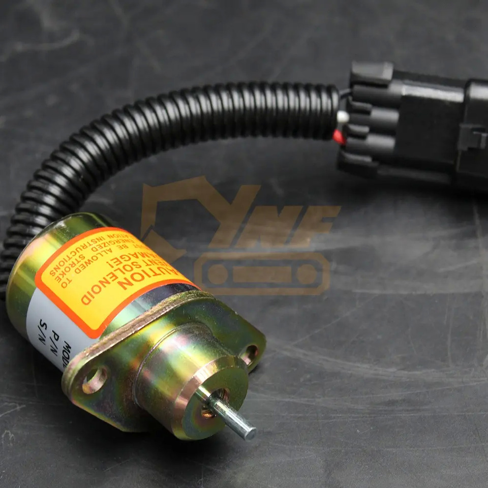 Nov Električni sistem za Bager 1503ES-12A5UC9S 12 24V Diesel Engine Generator parts Fuel Electric Stop Solenoid valve SA-4561-T 25-15230-01: slika 6