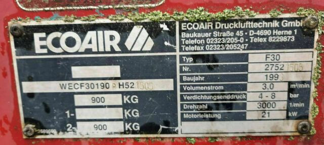 Doosan F 30 - Zračni kompresor: slika 4 Doosan F 30 - Zračni kompresor: slika 4
