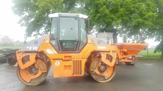 Hamm DV90 VO mit Streuer Klima Deutsche Maschine - Cestni valjar: slika 5 Hamm DV90 VO mit Streuer Klima Deutsche Maschine - Cestni valjar: slika 5