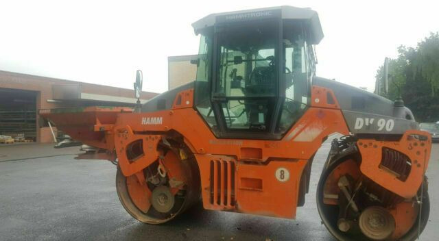 Hamm DV90 VO mit Streuer Klima German Maschine - Cestni valjar: slika 3 Hamm DV90 VO mit Streuer Klima German Maschine - Cestni valjar: slika 3