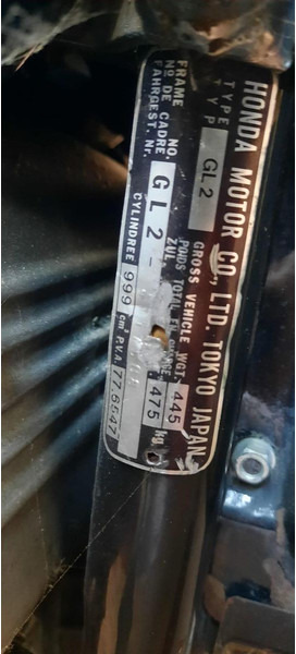 Honda GL 2 Goldwing - Motorno kolo: slika 4 Honda GL 2 Goldwing - Motorno kolo: slika 4