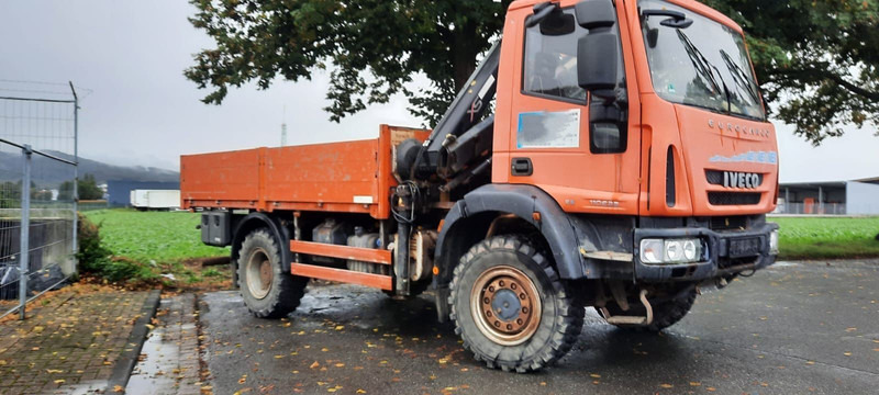 Iveco ML110-220 4x4 mit Kran+Funk - Tovornjak s kesonom, Tovornjak z dvigalom: slika 1 Iveco ML110-220 4x4 mit Kran+Funk - Tovornjak s kesonom, Tovornjak z dvigalom: slika 1