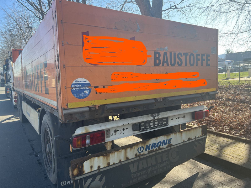 Krone Baustoff Anhänger Luftgefedert ABS - Plato/ Tovorna prikolica: slika 3 Krone Baustoff Anhänger Luftgefedert ABS - Plato/ Tovorna prikolica: slika 3