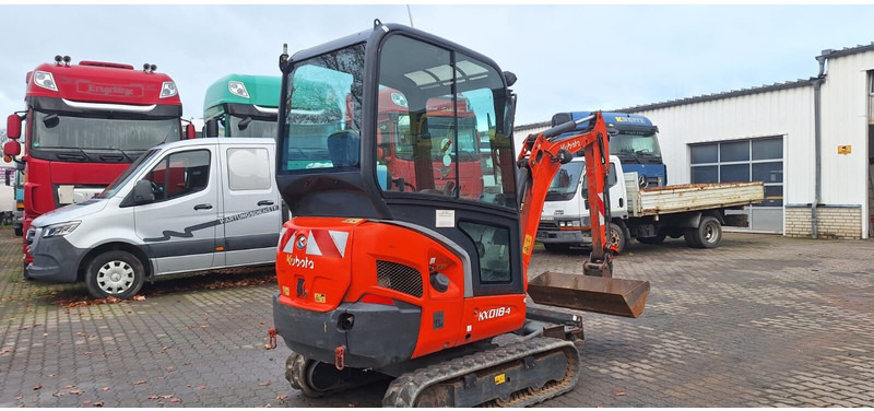 Kubota KX018-4 - Mini bager: slika 3 Kubota KX018-4 - Mini bager: slika 3