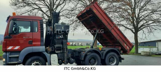 MAN 26.440TGS Kipper+Kran Meiller/Stahl - Tovornjak prekucnik, Tovornjak z dvigalom: slika 5 MAN 26.440TGS Kipper+Kran Meiller/Stahl - Tovornjak prekucnik, Tovornjak z dvigalom: slika 5