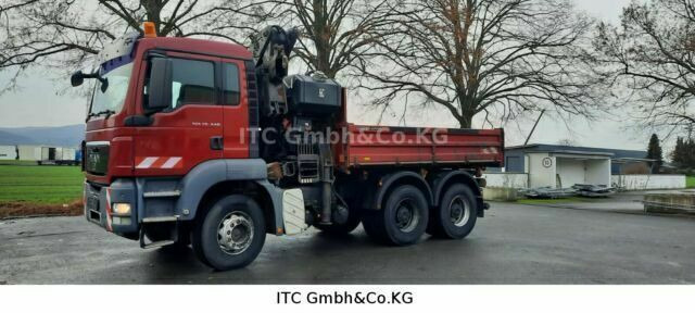 MAN 26.440TGS Kipper+Kran Meiller/Stahl - Tovornjak prekucnik, Tovornjak z dvigalom: slika 1 MAN 26.440TGS Kipper+Kran Meiller/Stahl - Tovornjak prekucnik, Tovornjak z dvigalom: slika 1