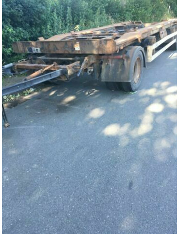 Meiller K18 ZL5,0 Deutsches Fahrzeug - Kontejnerska prikolica/ Prikolica z zamenljivim tovoriščem: slika 3 Meiller K18 ZL5,0 Deutsches Fahrzeug - Kontejnerska prikolica/ Prikolica z zamenljivim tovoriščem: slika 3