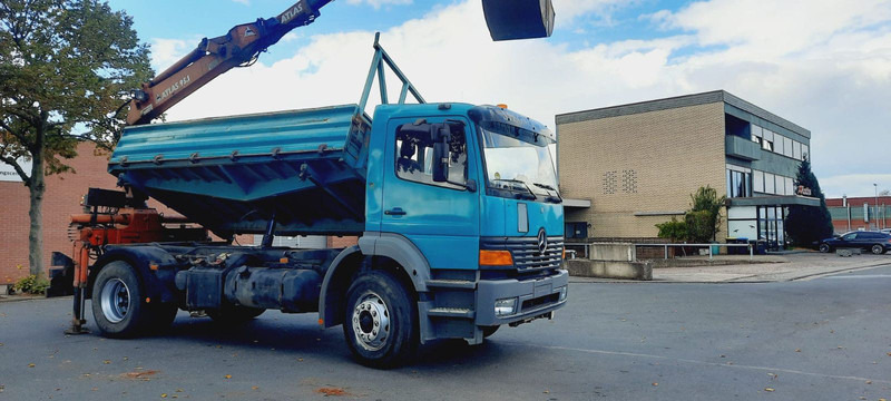 Mercedes-Benz 1828K 4x2 Kipper KRAN+Funk/Greifer - Tovornjak prekucnik, Tovornjak z dvigalom: slika 2 Mercedes-Benz 1828K 4x2 Kipper KRAN+Funk/Greifer - Tovornjak prekucnik, Tovornjak z dvigalom: slika 2