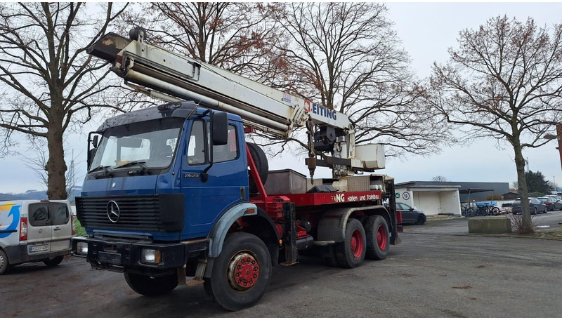 Mercedes-Benz 2629 AK Motorwagen mit Kran Dachdeckerkran6x6 - Tovornjak z dvigalom: slika 2 Mercedes-Benz 2629 AK Motorwagen mit Kran Dachdeckerkran6x6 - Tovornjak z dvigalom: slika 2