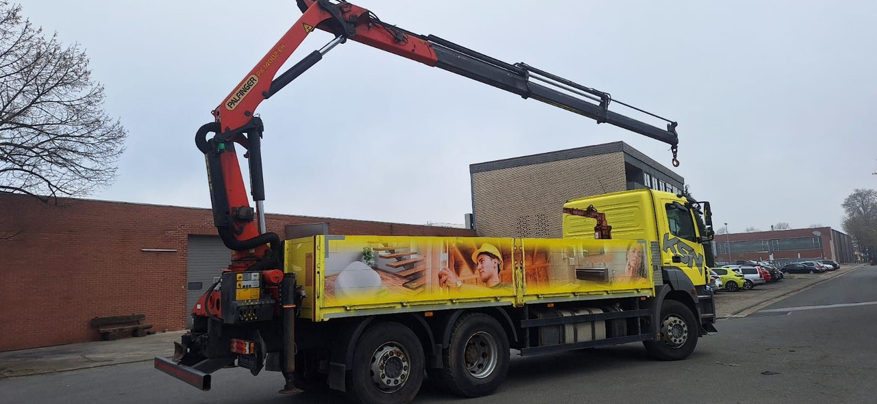 Mercedes-Benz 2636 Axor 3-Achser 6x2 mit Kran PK14002+Funk - Tovornjak s kesonom, Tovornjak z dvigalom: slika 3 Mercedes-Benz 2636 Axor 3-Achser 6x2 mit Kran PK14002+Funk - Tovornjak s kesonom, Tovornjak z dvigalom: slika 3