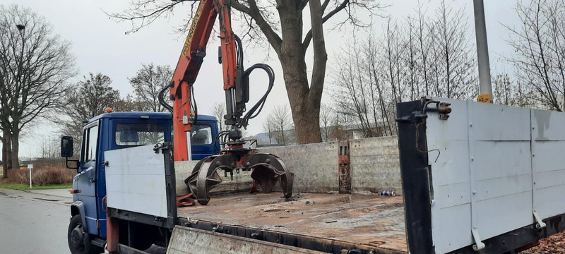 Mercedes-Benz 814 Pritsche mit Kran+Greifer - Tovornjak s kesonom, Tovornjak z dvigalom: slika 5 Mercedes-Benz 814 Pritsche mit Kran+Greifer - Tovornjak s kesonom, Tovornjak z dvigalom: slika 5