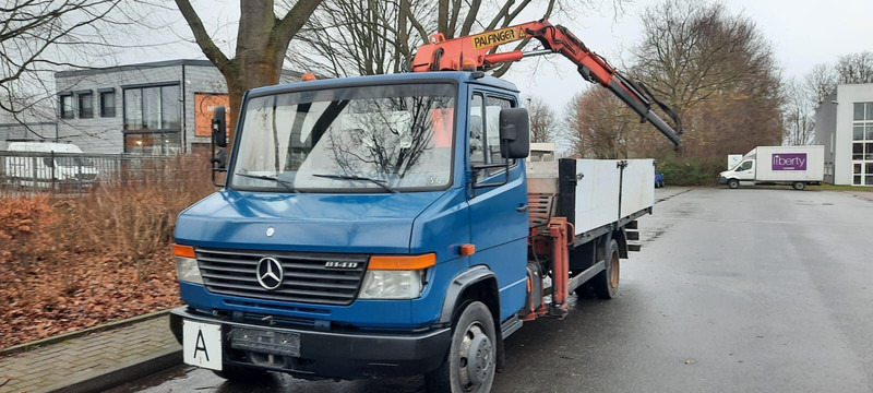 Mercedes-Benz 814 Pritsche mit Kran+Greifer - Tovornjak s kesonom, Tovornjak z dvigalom: slika 3 Mercedes-Benz 814 Pritsche mit Kran+Greifer - Tovornjak s kesonom, Tovornjak z dvigalom: slika 3