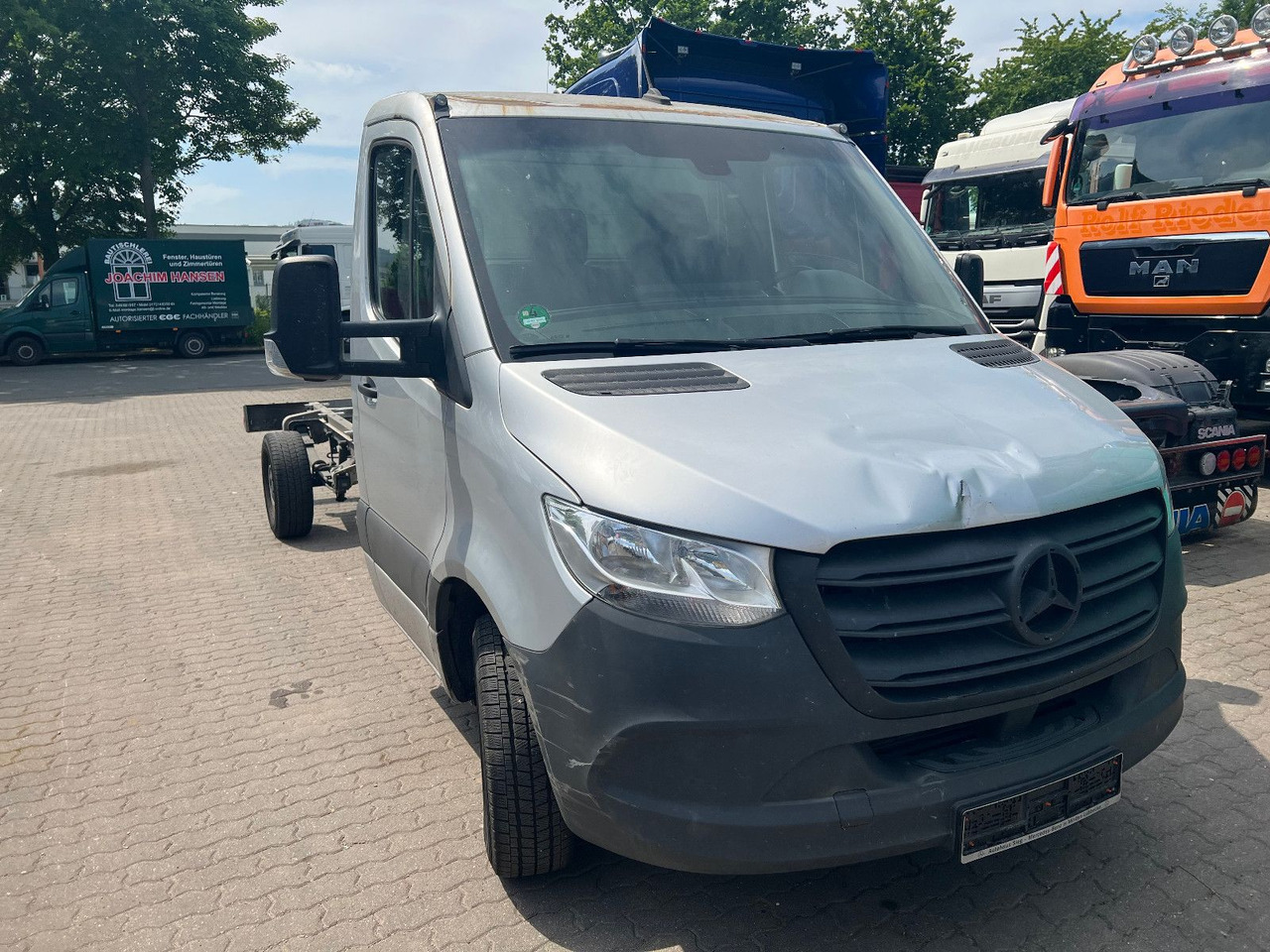 Mercedes-Benz Sprinter III 314 cdi Fahrgestell Klima Vollaust - Tovornjak-šasija: slika 2 Mercedes-Benz Sprinter III 314 cdi Fahrgestell Klima Vollaust - Tovornjak-šasija: slika 2