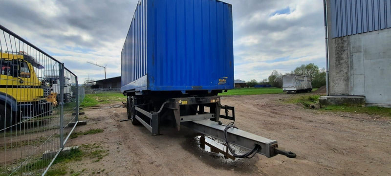 Schmitz Cargobull Containeranhänger mit Container - Kontejnerska prikolica/ Prikolica z zamenljivim tovoriščem: slika 4 Schmitz Cargobull Containeranhänger mit Container - Kontejnerska prikolica/ Prikolica z zamenljivim tovoriščem: slika 4