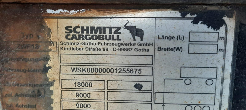 Schmitz Cargobull Containeranhänger mit Container - Kontejnerska prikolica/ Prikolica z zamenljivim tovoriščem: slika 2 Schmitz Cargobull Containeranhänger mit Container - Kontejnerska prikolica/ Prikolica z zamenljivim tovoriščem: slika 2