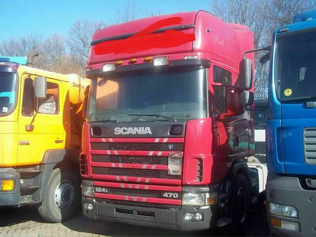 Scania 124-470 Topline Retader Kipperhydraulik - Vlačilec: slika 1 Scania 124-470 Topline Retader Kipperhydraulik - Vlačilec: slika 1