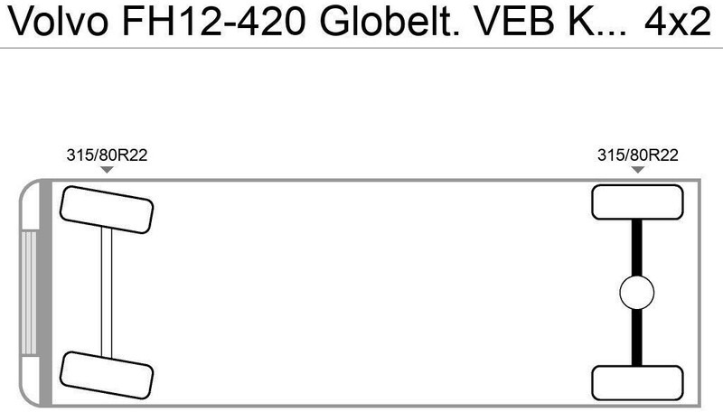 Volvo FH12-420 Globelt. VEB Klima Kipphydraulik - Vlačilec: slika 5 Volvo FH12-420 Globelt. VEB Klima Kipphydraulik - Vlačilec: slika 5