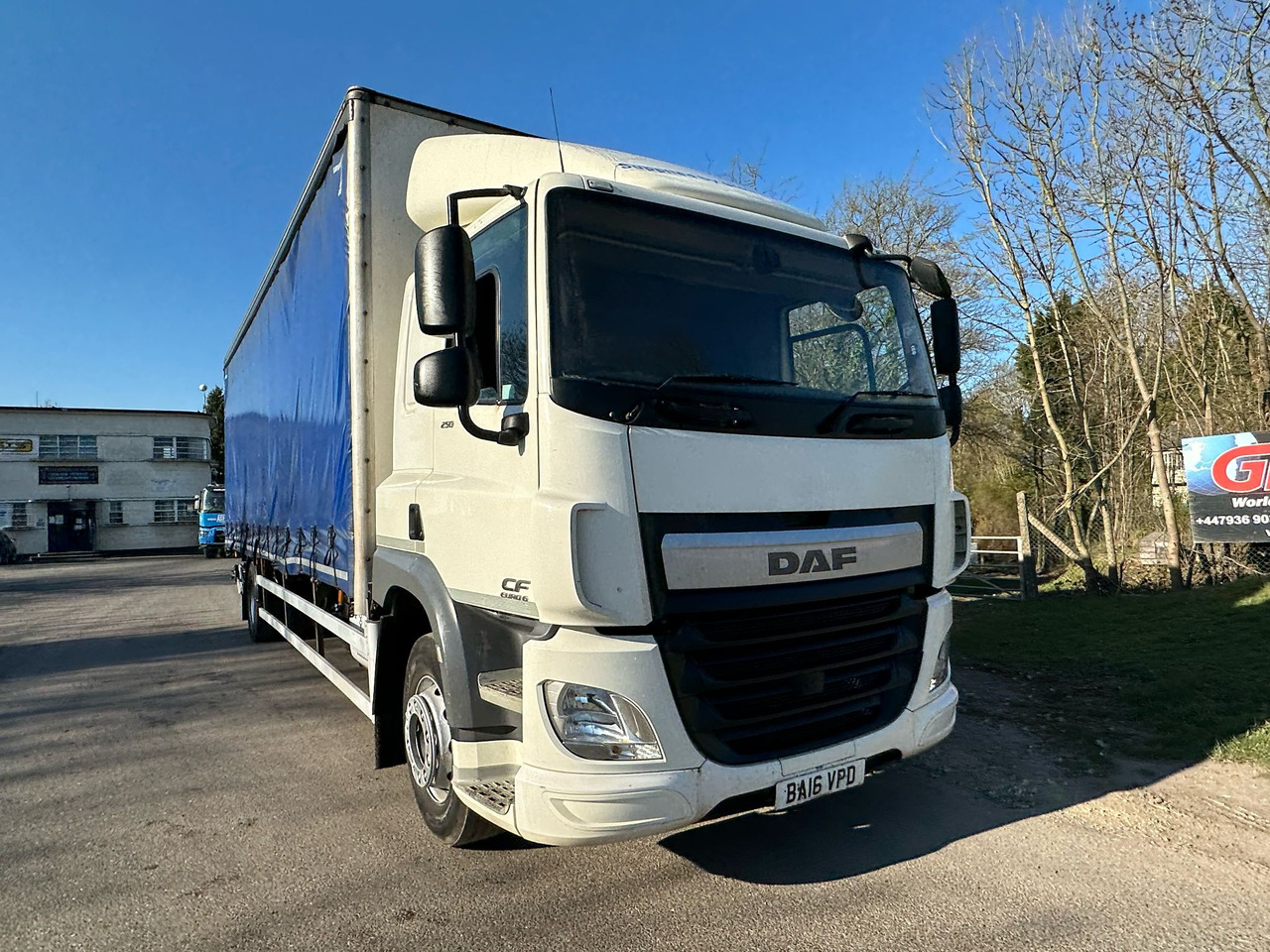 2016 DAF CF 250 Curtainside Truck - Tovornjak s ponjavo: slika 2 2016 DAF CF 250 Curtainside Truck - Tovornjak s ponjavo: slika 2
