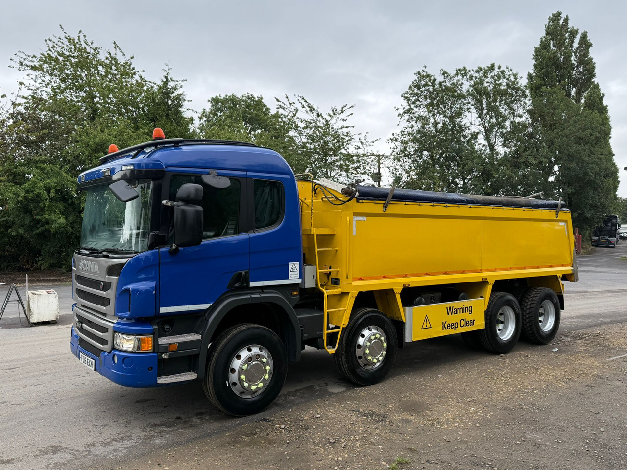 Tovornjak prekucnik 2016 Scania P410 Tipper Truck: slika 16 Tovornjak prekucnik 2016 Scania P410 Tipper Truck: slika 16