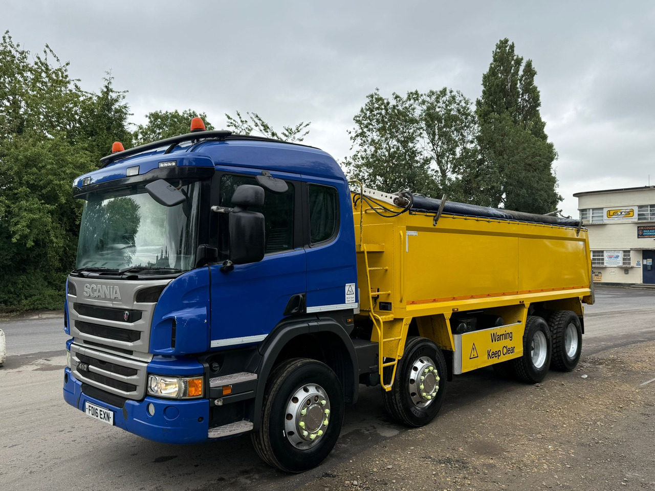 Tovornjak prekucnik 2016 Scania P410 Tipper Truck: slika 13 Tovornjak prekucnik 2016 Scania P410 Tipper Truck: slika 13