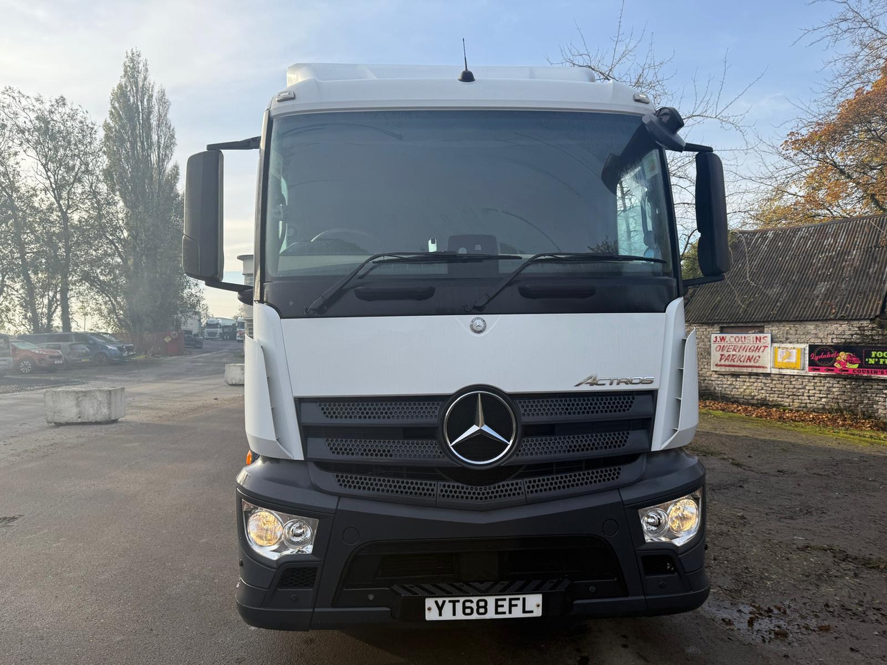 2018 Mercedes Actros 1824 Curtainside Truck - Tovornjak s ponjavo: slika 5 2018 Mercedes Actros 1824 Curtainside Truck - Tovornjak s ponjavo: slika 5