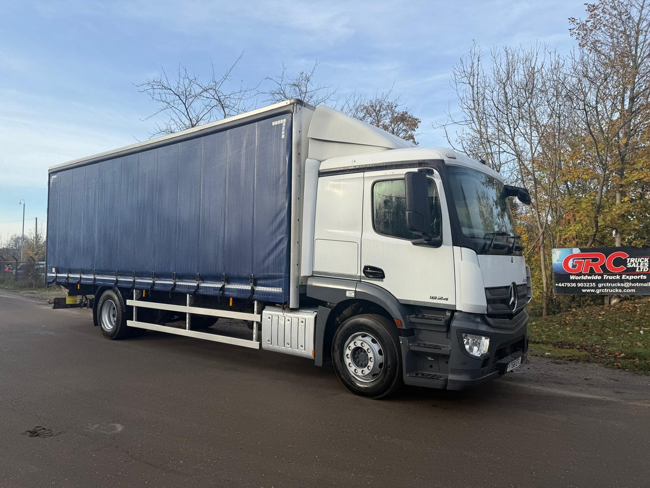 2018 Mercedes Actros 1824 Curtainside Truck - Tovornjak s ponjavo: slika 3 2018 Mercedes Actros 1824 Curtainside Truck - Tovornjak s ponjavo: slika 3