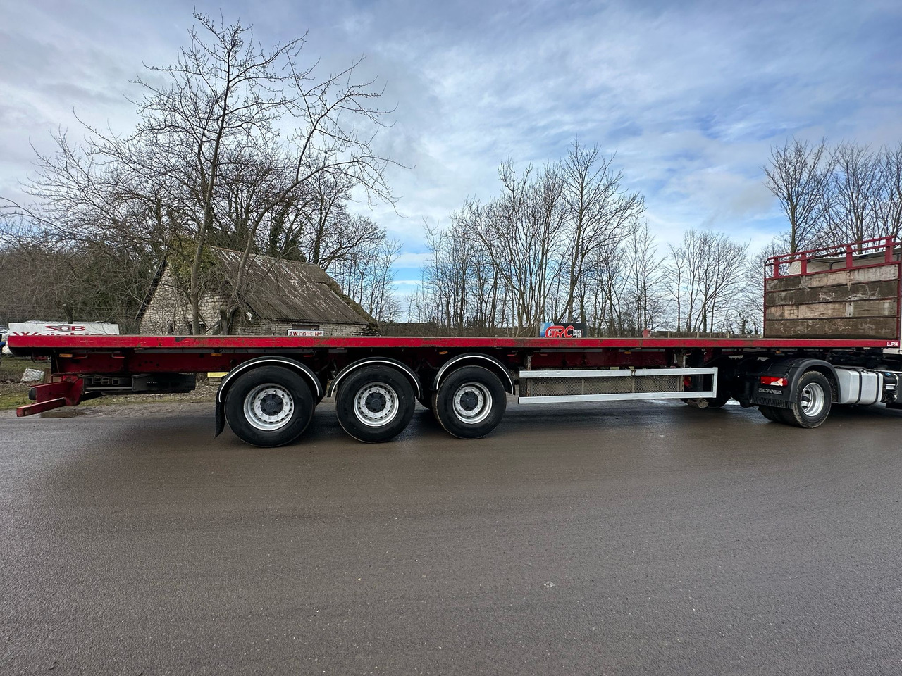 SDC triaxle Trailer - Polprikolica s kesonom: slika 2 SDC triaxle Trailer - Polprikolica s kesonom: slika 2