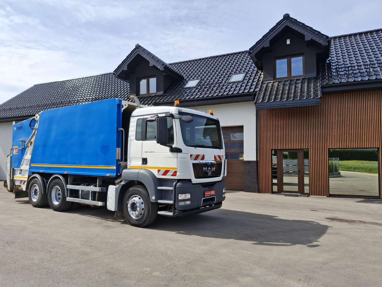 MAN MAN TGS 28.360 Śmieciarka Müllwagen Garbage Truck FAUN 3 Osie - Smetarski tovornjak: slika 1 MAN MAN TGS 28.360 Śmieciarka Müllwagen Garbage Truck FAUN 3 Osie - Smetarski tovornjak: slika 1
