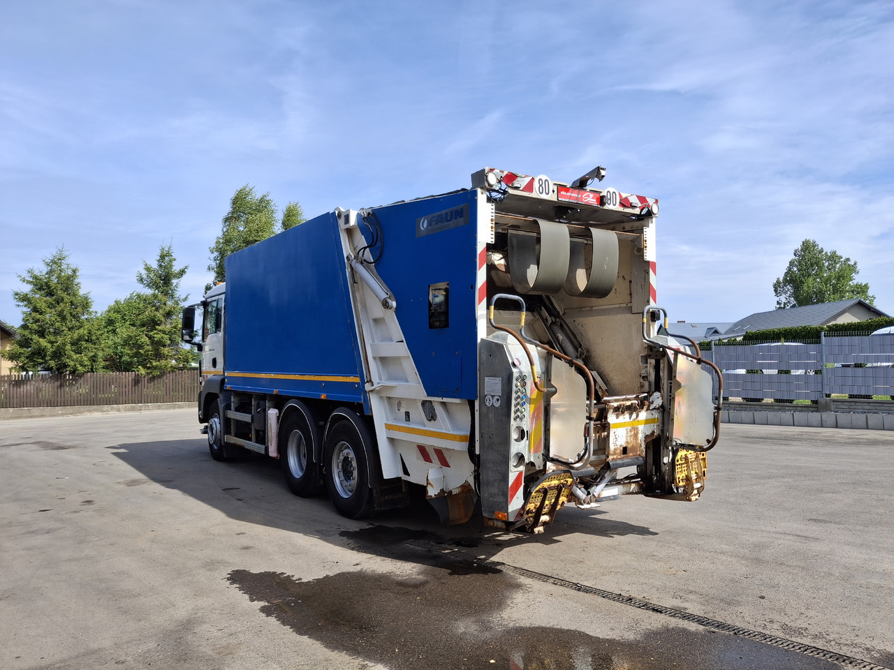 MAN MAN TGS 28.360 Śmieciarka Müllwagen Garbage Truck FAUN 3 Osie - Smetarski tovornjak: slika 3 MAN MAN TGS 28.360 Śmieciarka Müllwagen Garbage Truck FAUN 3 Osie - Smetarski tovornjak: slika 3