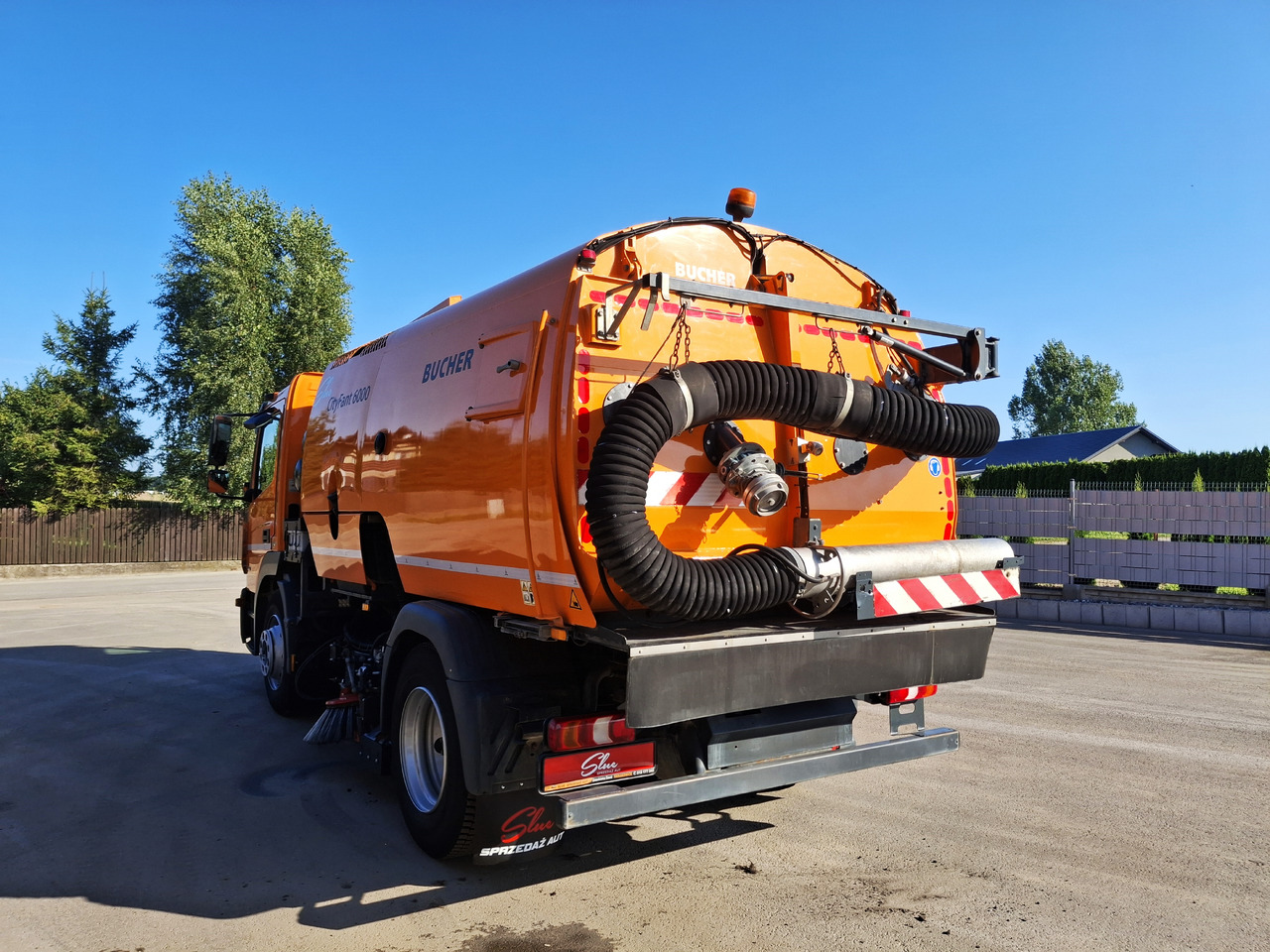 MERCEDES-BENZ Atego 1523 Zamiatarka Kehrmaschine BUCHER CityFant 6000 Euro 6 PM10 L/R Rura Do Liści - Vozilo za pometanje: slika 3 MERCEDES-BENZ Atego 1523 Zamiatarka Kehrmaschine BUCHER CityFant 6000 Euro 6 PM10 L/R Rura Do Liści - Vozilo za pometanje: slika 3