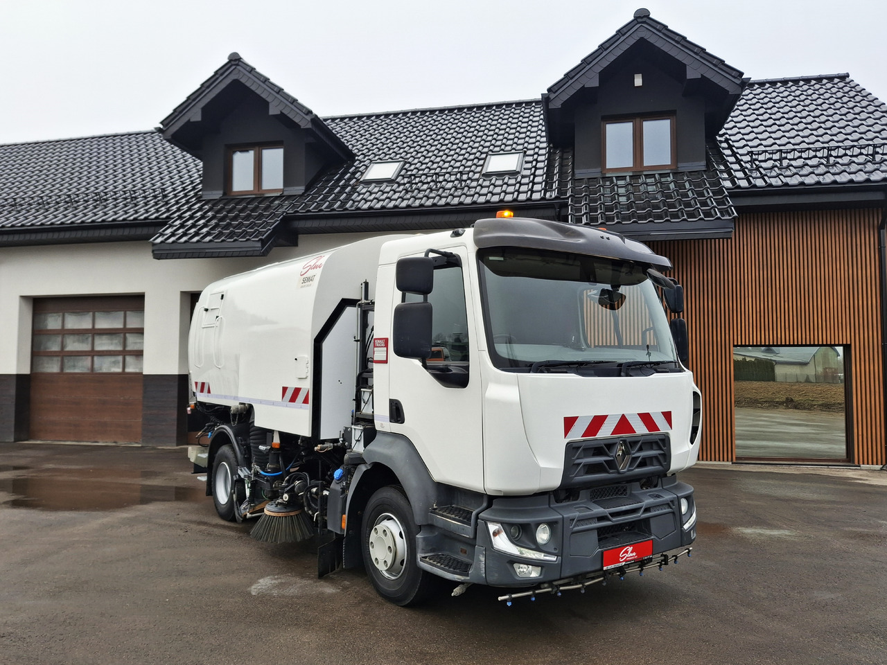 RENAULT D12 Zamiatarka Kehrmaschine SEMAT Zoeller Faun Karcher Euro 6 PM10 L/R 2017r - Vozilo za pometanje: slika 1 RENAULT D12 Zamiatarka Kehrmaschine SEMAT Zoeller Faun Karcher Euro 6 PM10 L/R 2017r - Vozilo za pometanje: slika 1