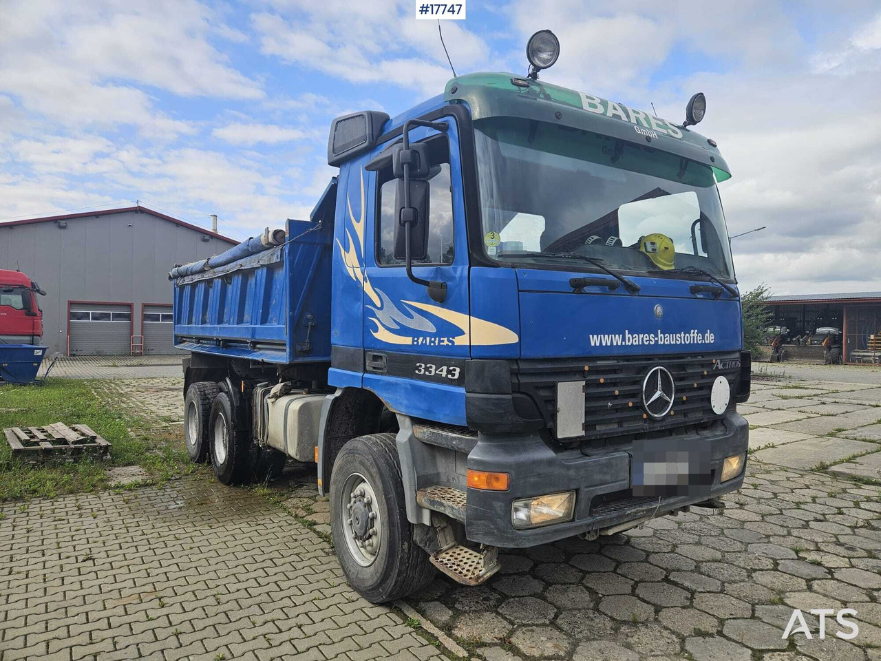 2002 Mercedes-Benz Actros 3343 - Tovornjak prekucnik: slika 1 2002 Mercedes-Benz Actros 3343 - Tovornjak prekucnik: slika 1