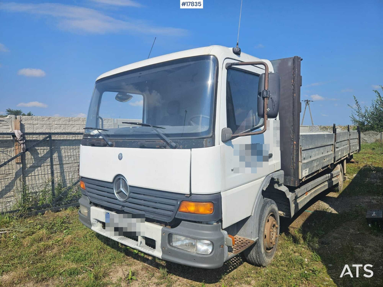 2003 Mercedes Atego 918 - Tovornjak s kesonom: slika 1 2003 Mercedes Atego 918 - Tovornjak s kesonom: slika 1